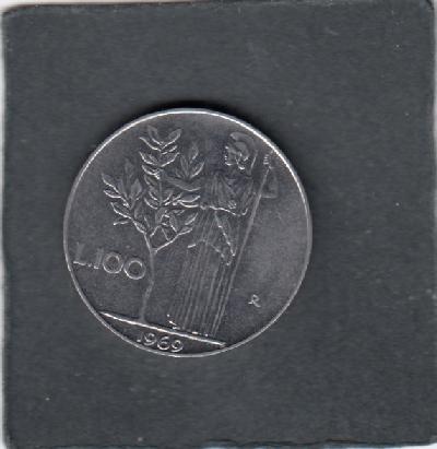 Beschrijving: 100 Lire 